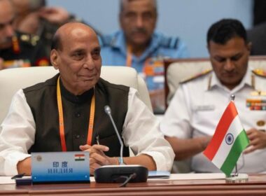 Rajnath Singh at SCO summit