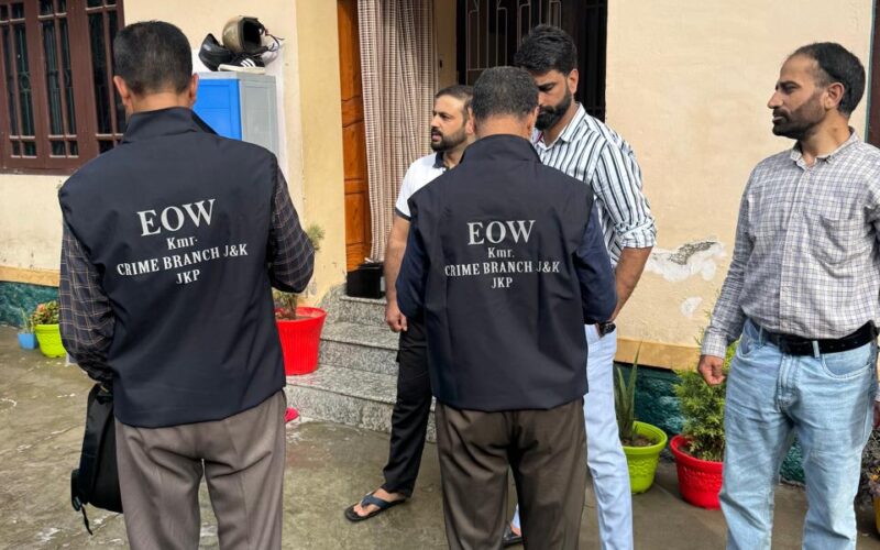 Fake MBBS consultancy scam: CBK conducts searches in Kashmir
