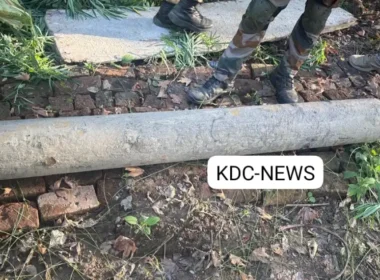 Remains of shell that exploded in Dal Lake during Op Sindoor found during cleaning drive