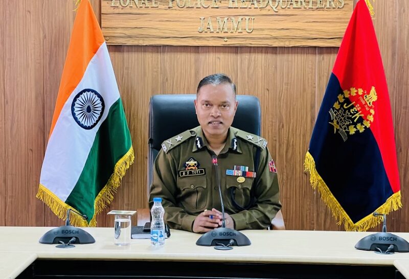 Foreign terrorists hiding in Jammu forests pose major challenge, says IGP Tuti