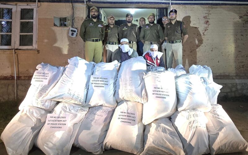 Police Bust Drug Racket in Kashmir's Budgam