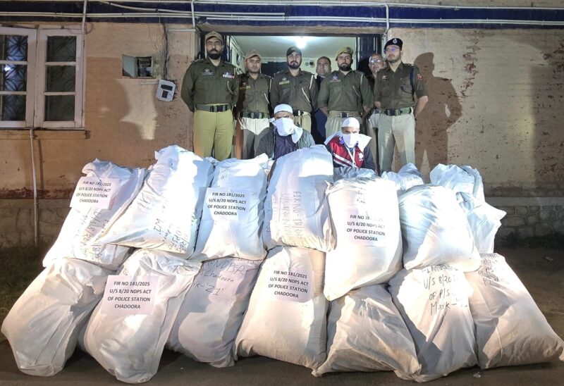 Police Bust Drug Racket in Kashmir's Budgam