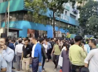 Kolkata earthquake, earthquake tremors Kolkata, Bangladesh earthquake origin, Kolkata panic tremors, EMSC earthquake report, Kolkata residents rush outdoors, seismic activity in Kolkata, no damage reported, Kolkata districts tremors, social media reactions earthquake Kolkata.