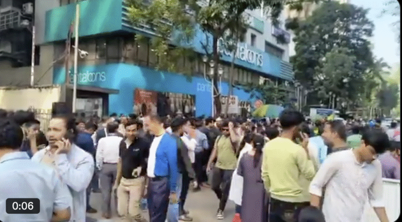 Kolkata earthquake, earthquake tremors Kolkata, Bangladesh earthquake origin, Kolkata panic tremors, EMSC earthquake report, Kolkata residents rush outdoors, seismic activity in Kolkata, no damage reported, Kolkata districts tremors, social media reactions earthquake Kolkata.