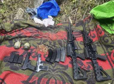 Arms, Ammunition Recovered from Graveyard in Natipora Area of Srinagar