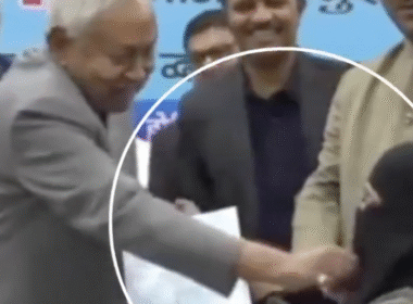 Bihar CM Nitish Kumar Draws Flak After Pulling Aside Woman Doctor’s Face Veil at Official Event
