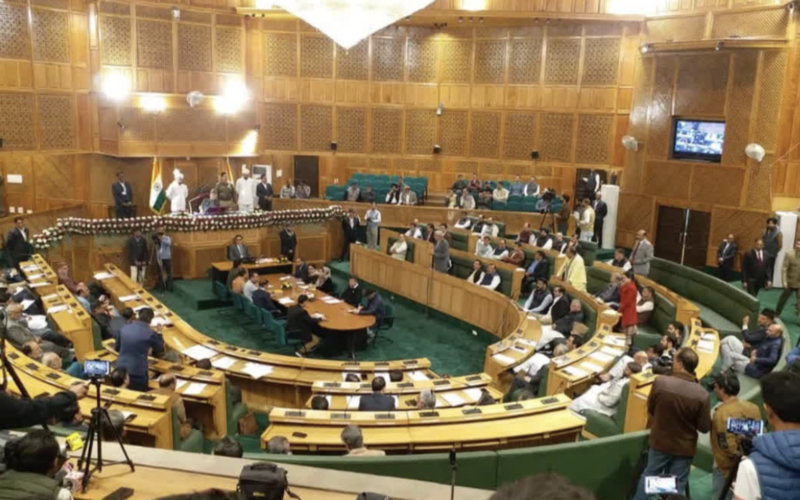 J-K assembly adjourned as chaos erupts over Khamenei death, demand for National Law University