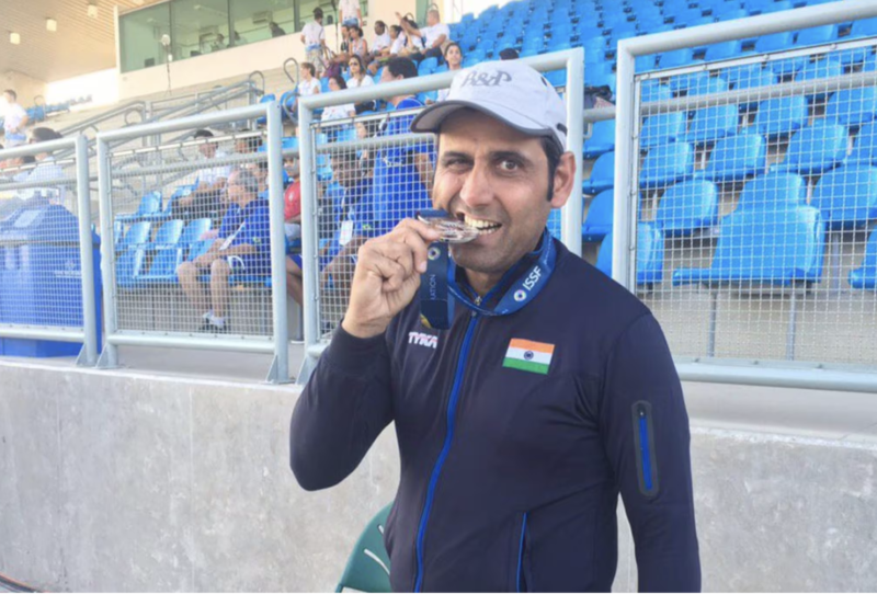 From a cricket bat to a shotgun: Mairaj's remarkable sporting journey